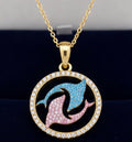 Dual Tide Halo Pendant — Limited Edition