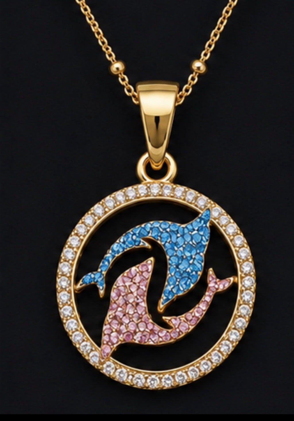 Dual Tide Halo Pendant — Limited Edition
