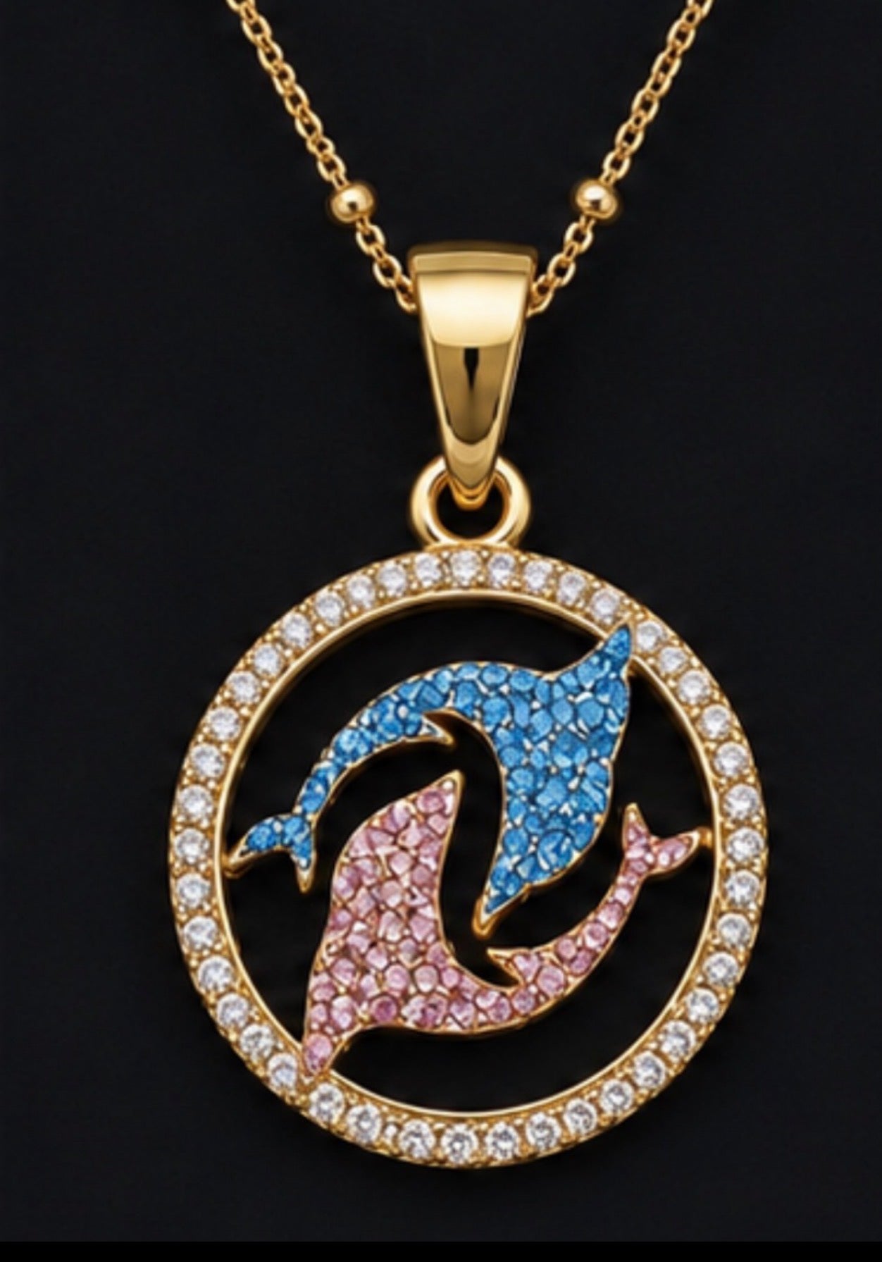Dual Tide Halo Pendant — Limited Edition